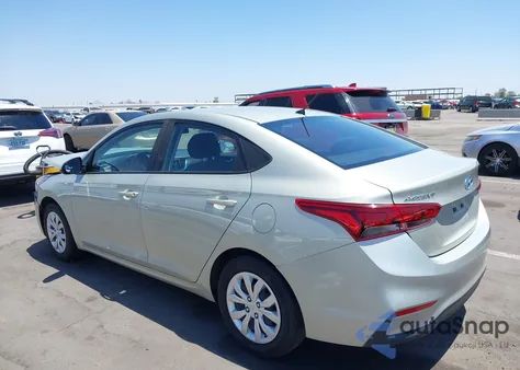 2018 Hyundai Accent Se from USA, damaged, VIN 3KPC24A34JE018565